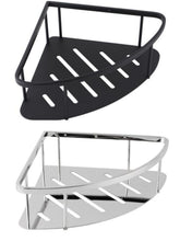 BEN Stainless Steel Shower Shelf in Matte Black and Chrome